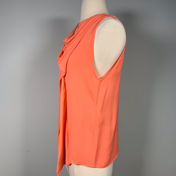 HP 3/22👚DIANE VON FURSTENBERG  100%SILK TOP - Picture 4 of 5